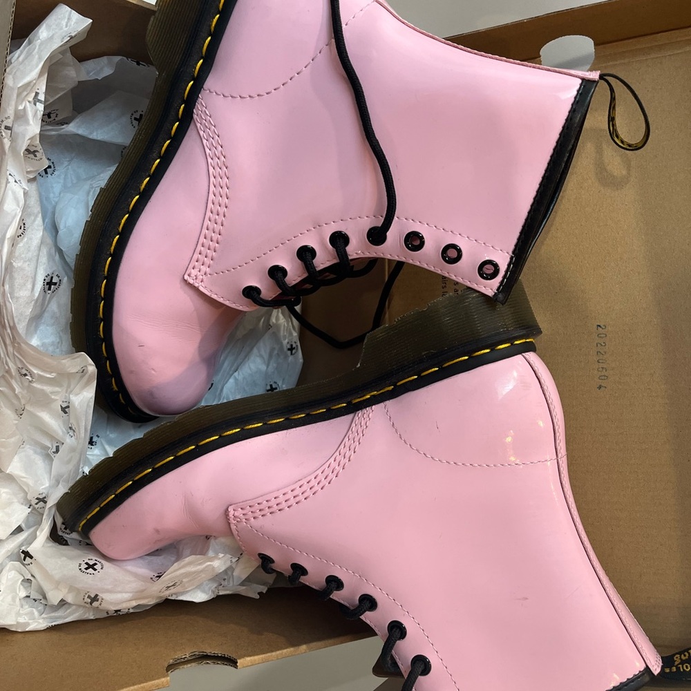 Pink Dr Martens - Picture 9 of 10